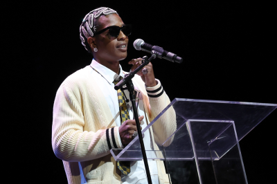 A$AP Rocky Accepts Virgil Abloh Award In Harlem