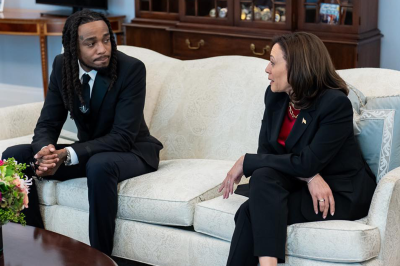 Quavo Storms Capitol Hill To Bring Awareness To Gun Violence Prevention