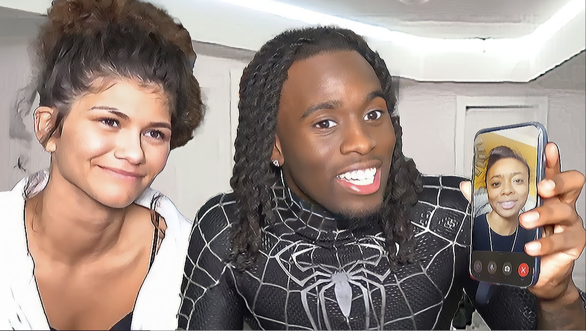 Kai Cenat Invites Zendaya Lookalike to Join Him On Twitch Stream