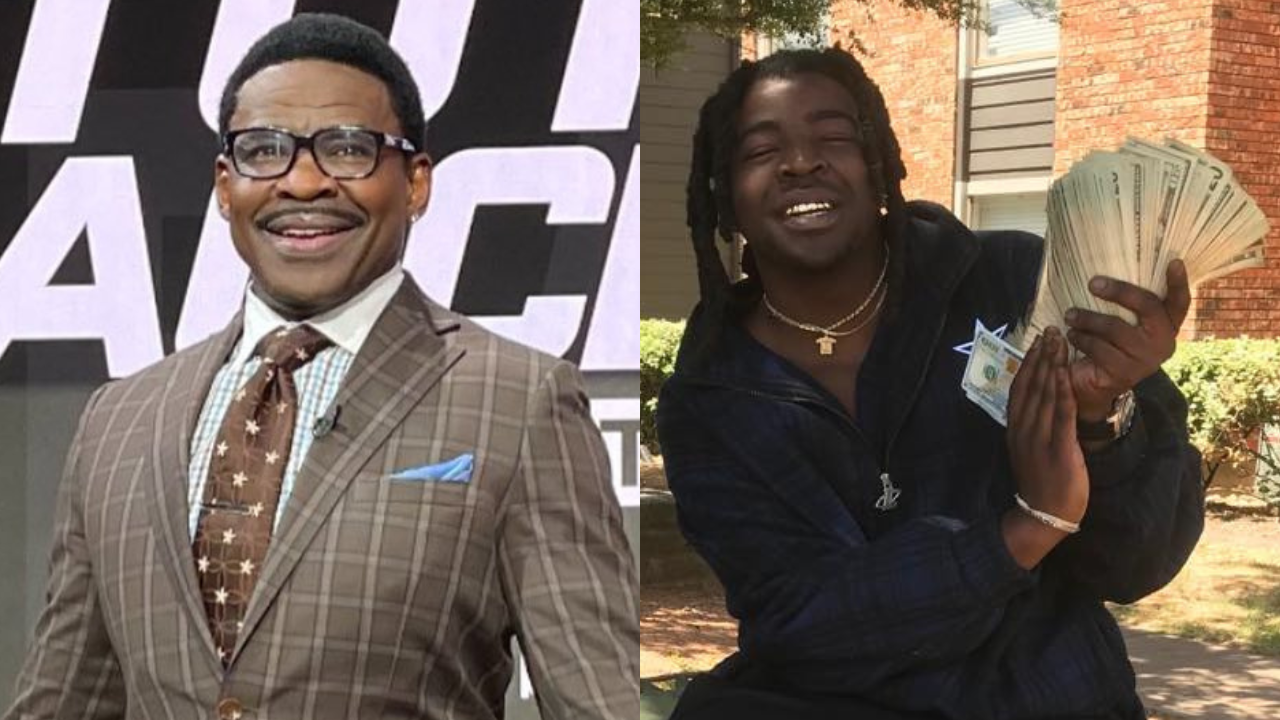 Michael Irvin Calls Out Son Tut Tarantino For  Lying In His Rap: ‘You Grew Up In A Gated Community’