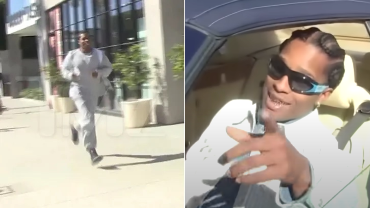 A$AP Rocky Chats With TMZ Reporter While Jogging, Still Working On New Album