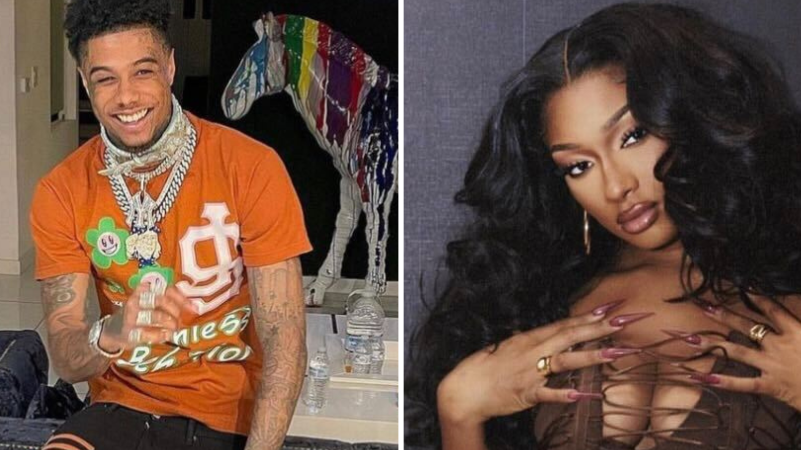 Blueface Claims He ‘Hooked Up’ with Megan Thee Stallion, Says It’s ‘Old News’